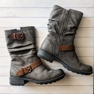 Rockport Cobb Hill Women's Brooke Boot Gray Size 9